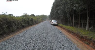 melhoria nas estradas rurais
