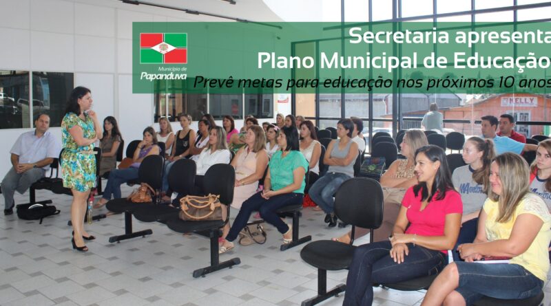 apresentação das açõe do PME à sociedade